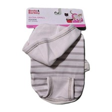 Boots  Barkley XS Pet Hoodie Gray Stripe Dog Cat 10lb NWT
