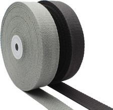 Cotton Webbing Straps - 1 Inch, 2 Rolls/20 Yards for Bag Handles, Tote Bag, Clot