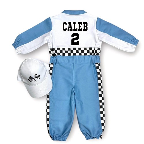 Rennanzug Geburtstagskostüm Kinder Baby Jungen Halloween Kostüm - Bild 8 von 23