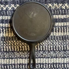 Vintage Wagner Ware Ghost No. 5 Pie Logo Cast Iron Skillet - Nice