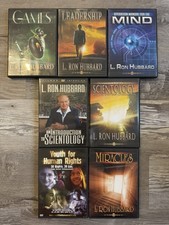 Lot 36 L Ron Hubbard Scientology Dianetics DVDs Books IAS Media Collection