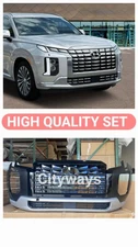 For 2023-2024-2025 Hyundai Palisade Complete Front Bumper Cover/Grille/Molding 