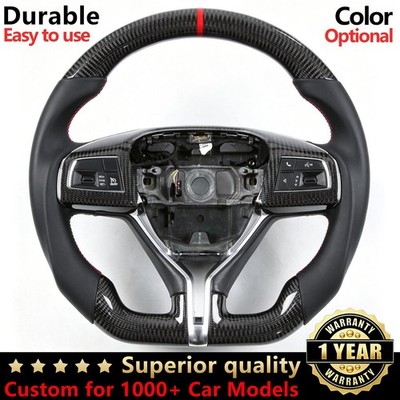 Real Carbon Fiber Steering Wheel for Maserati Ghibli Levante GranCabrio 2016+.