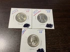 1959 washington quarter's lot of 3 coins #213