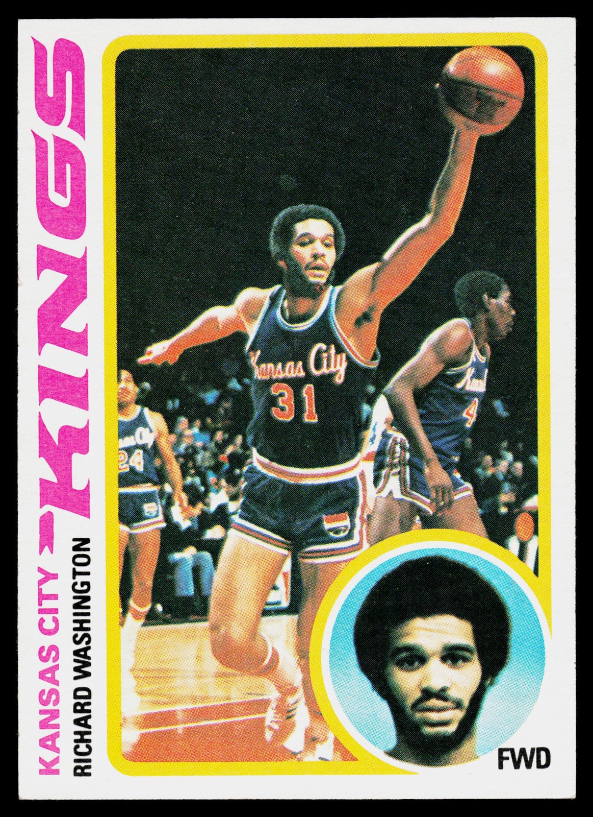1978-79 Topps #121 Richard Washington - EX