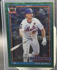 Topps 2023  Pete Alonso Mets Green Crackerboard Foil #20 42/99