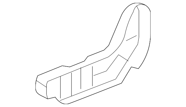 Genuine Honda Recline Cover 81257-SHJ-A03ZA