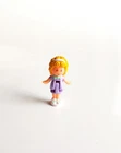 Vintage Polly Pocket Pretty me blusher doll Mattel bluebird