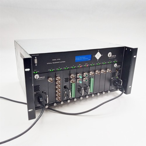 Force 4762C-5RU Optical Transport Platform Network w/Networking Input Cards