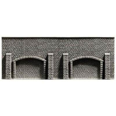 Noch 58058 Arkadenmauer PROFI-plus, 33,4 x 12,5 cm H0 + Neu