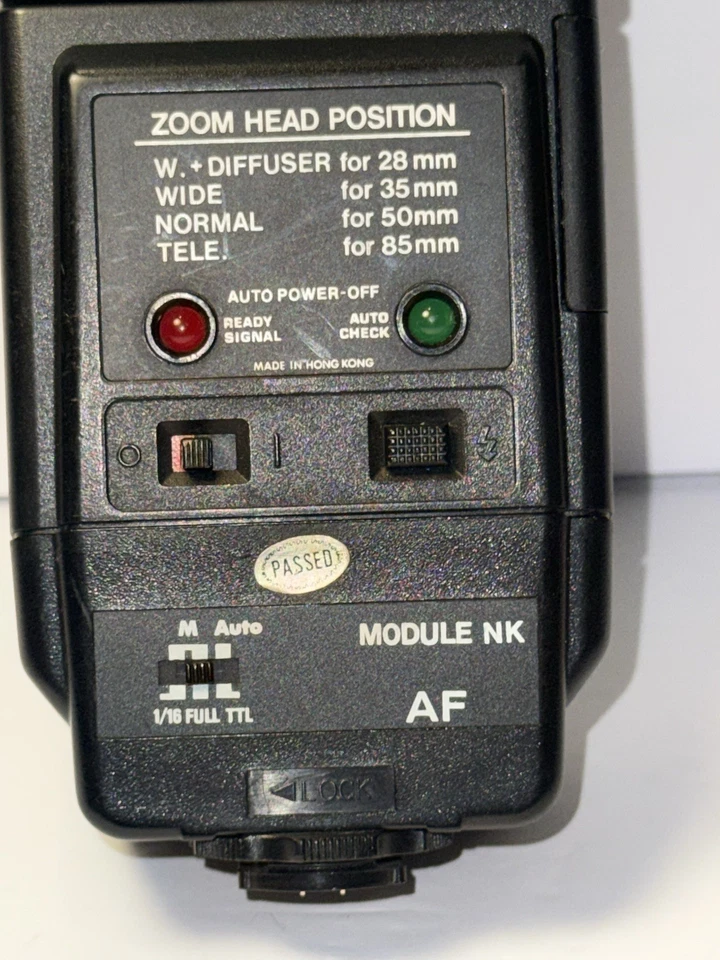 Vtg ProMaster 5600 Shoe Mount Adjustable Flash Tested - Image 3 of 4