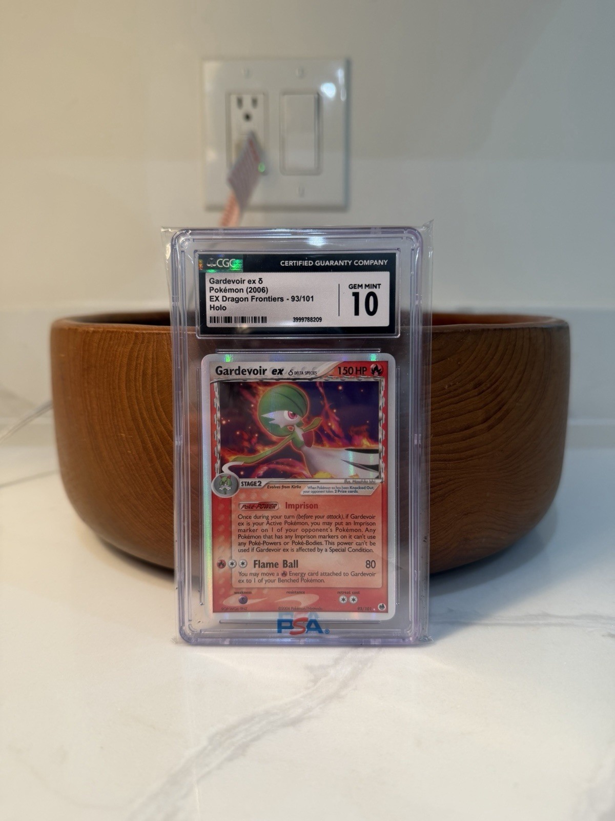 Gardevoir EX 93/101 Holo EX Dragon Frontiers Pokemon CGC 10 Gem Mint