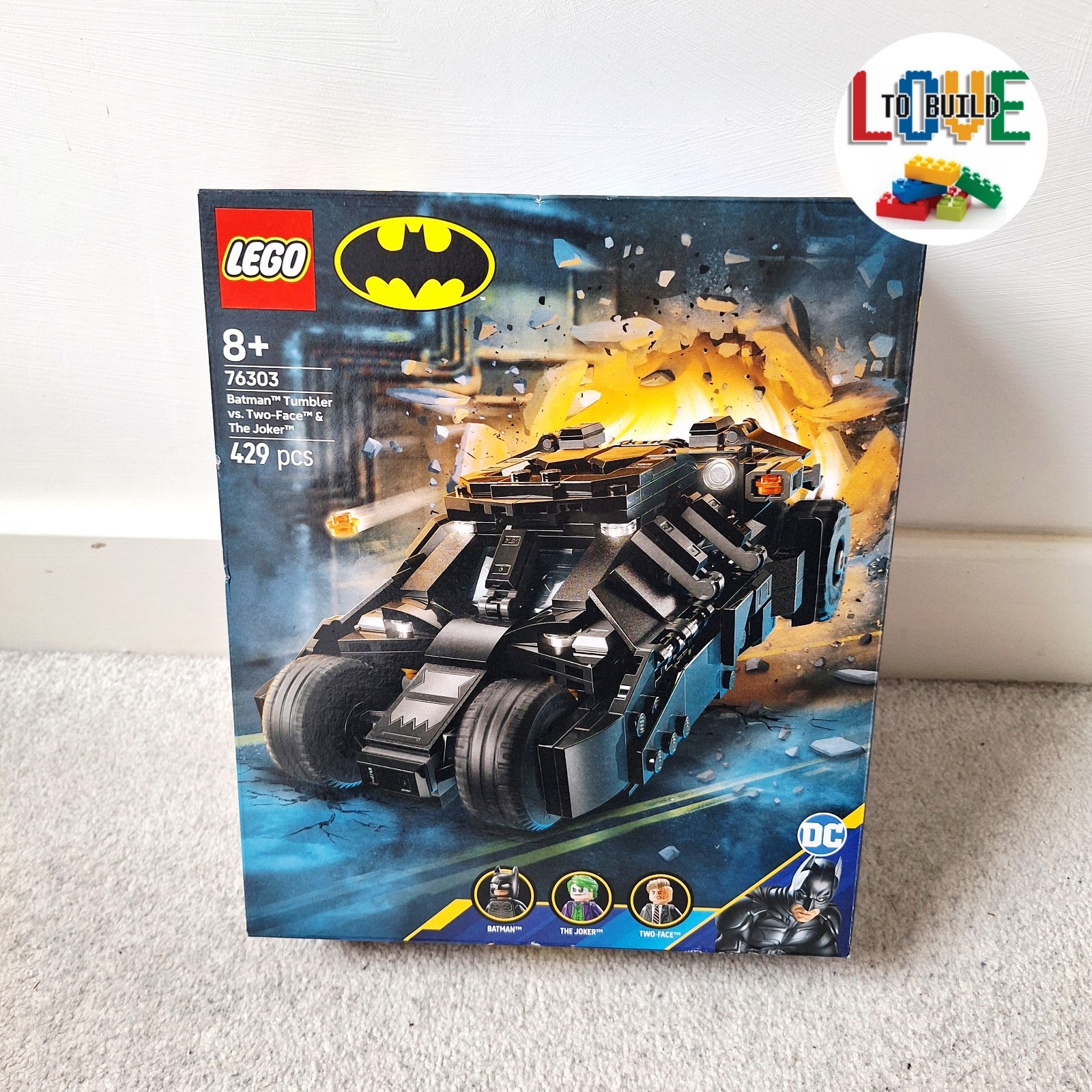 Lego Dc Super Heroes Batman Tumbler Vs. Two-Face & The Joker 76303 - Image 3