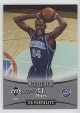 2005-06 Upper Deck Portraits Rookie Spectrum 56/75 CJ Miles #105 4xw