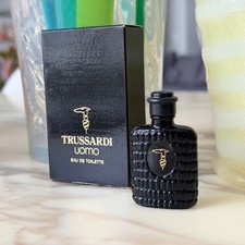 TRUSSARDI UOMO Miniature Eau de Toilette 1/5 fl oz - 6ml with box