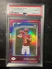2024 Panini Donruss Optic - Rated Rookie Jayden Daniels #248 Pink Prizm (RC)