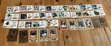 LOT OF 31-1981/82/83 TOPPS PERMA-GRAPHICS CREDIT CARDS-REGGIE/BRETT/SEAVER/YAZ++