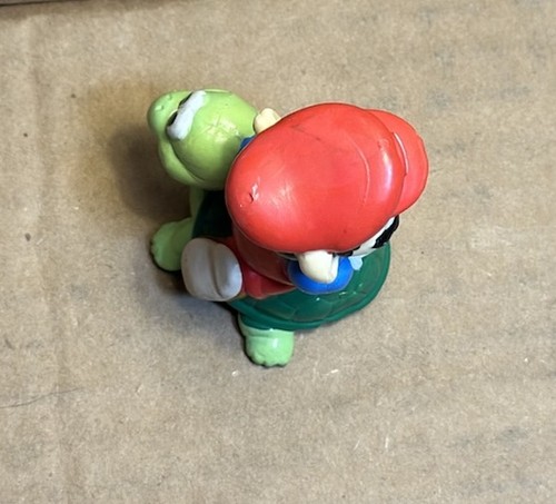 Vintage 1989 Super Mario Bros with Turtle PVC Figur Applause Cake Topper Nintendo - Bild 7 von 8