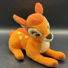 Disney Store Exclusive Walt Disney Bambi 13" Sitting Plush Stuffed Toy