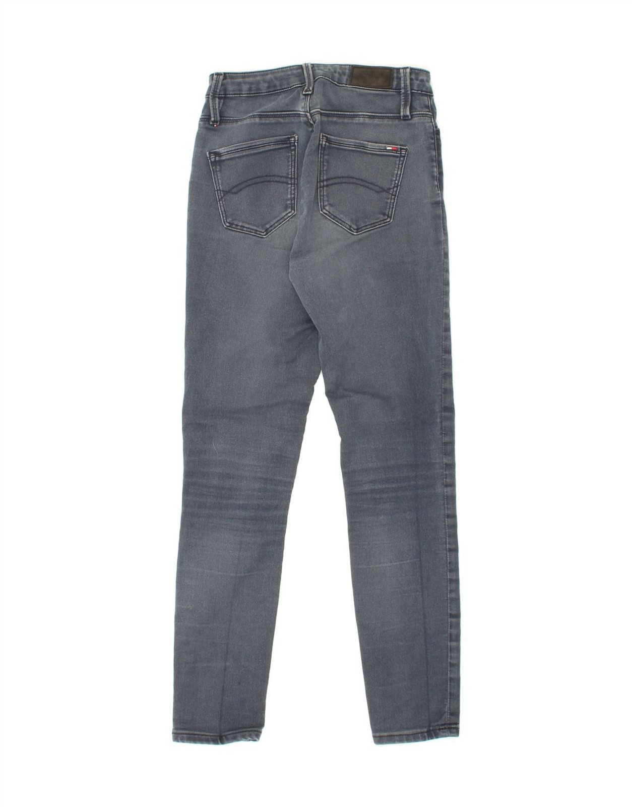 TOMMY HILFIGER Womens Skinny Jeans W28 L27 Blue Polyester CB58 thumbnail 2