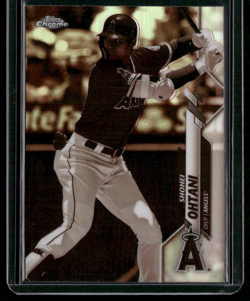 2020 Topps Chrome #21 Shohei Ohtani Sepia Refractor
