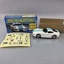 SCALEXTRIC C3476 GT Lightning White Solo 1/32 Slot Car