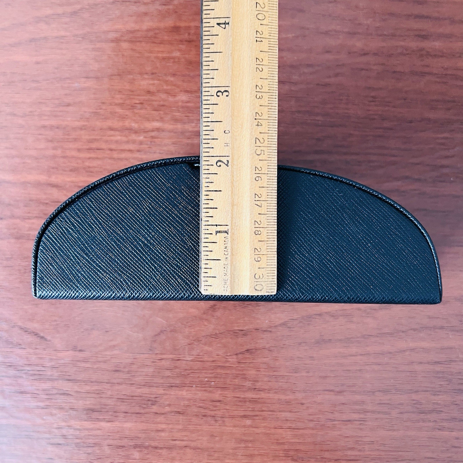 Prada Glasses Case Eyeglasses Sunglasses Black Logo Hard Shell thumbnail 9