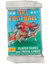 1989 Score Football -1 Sealed Pack Possible Barry Sanders Aikman Irvin Rookie RC