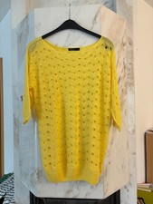 Damen Netz Pullover Gr. XL