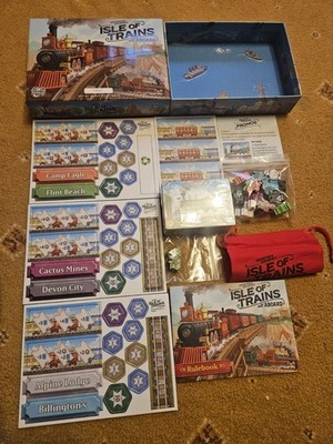 Isle of Trains: All Aboard | Brettspiel | Veröffentlicht von Dranda Games nie benutzt