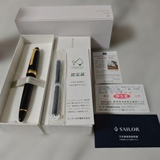 Sailor Profit 21 Fountain Pen MF Nib 21K Black Brand New Unused Guaranteed