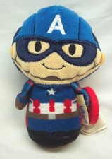Hallmark Itty Bittys Marvel Avengers CAPTAIN AMERICA 4" Plush STUFFED Animal Toy
