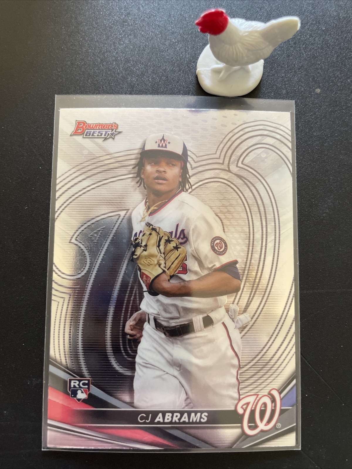 2022 Bowman’s Best Baseball CJ Abrams RC #49 Nationals