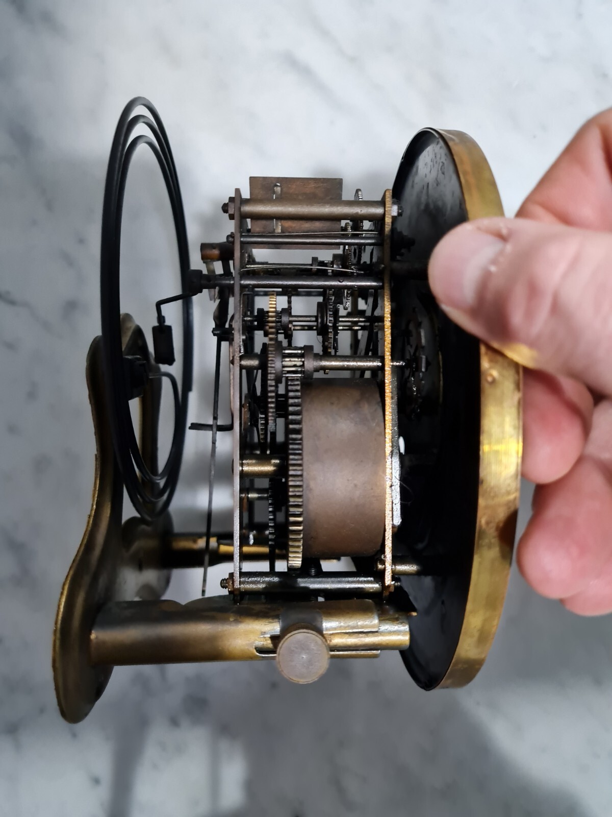 antique vienna wall clock movement For Restoration Project eBay