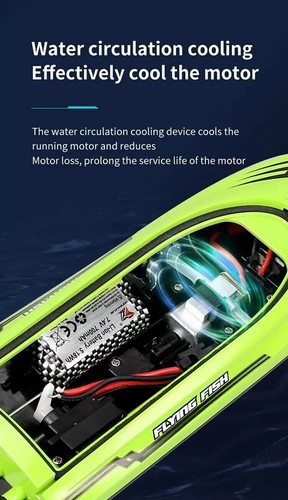 Kids Outdoor Racing Ship Toy Gift RC Boat Remote Control Speed Boat Collection - Picture 155 of 244