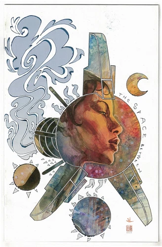 THE SPACE BETWEEN #1- 1:25 DAVID MACK VIRGIN VARIANT- BOOM