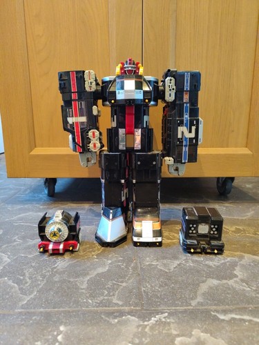 POWER RANGERS LIGHTSPEED Rescue GoGoFive DX Grand Liner Train Megazord