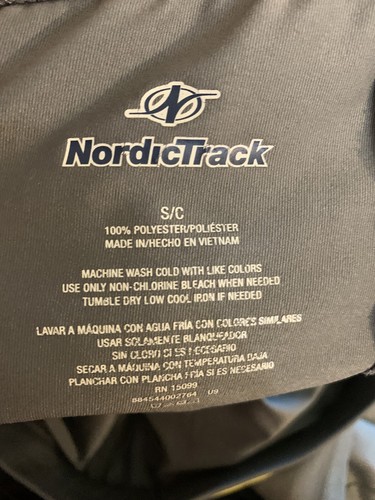 Nordic Track Women’s Skort Skirt Tights Lined Gray Small Perfect - Picture 3 of 5