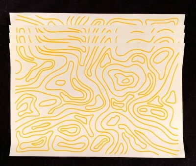 4 Sheets Topoflage Camo 8