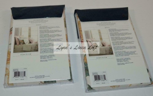 RALPH LAUREN Olivia Josefina Floral 3P FULL/ QUEEN COMFORTER SHAMS SET NEW $615 - Picture 11 of 11