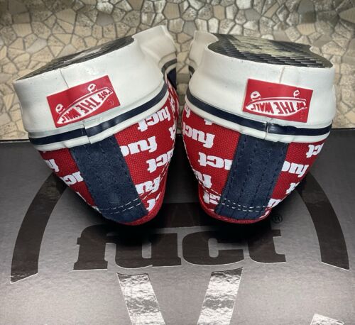 fuct x SLAM JAM x VANS LX rosso/blu autentico camoscio riedizione 44 uomo 10,5 - Foto 23 di 24