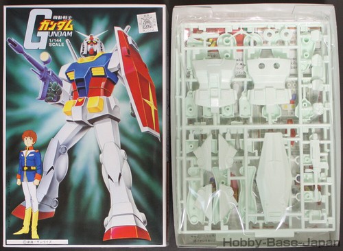 1/144 RX-78 GUNDAM & MS-15 GYAN (Old Kit 2 Sets) BANDAI Plastic Model Kit - Picture 4 of 11