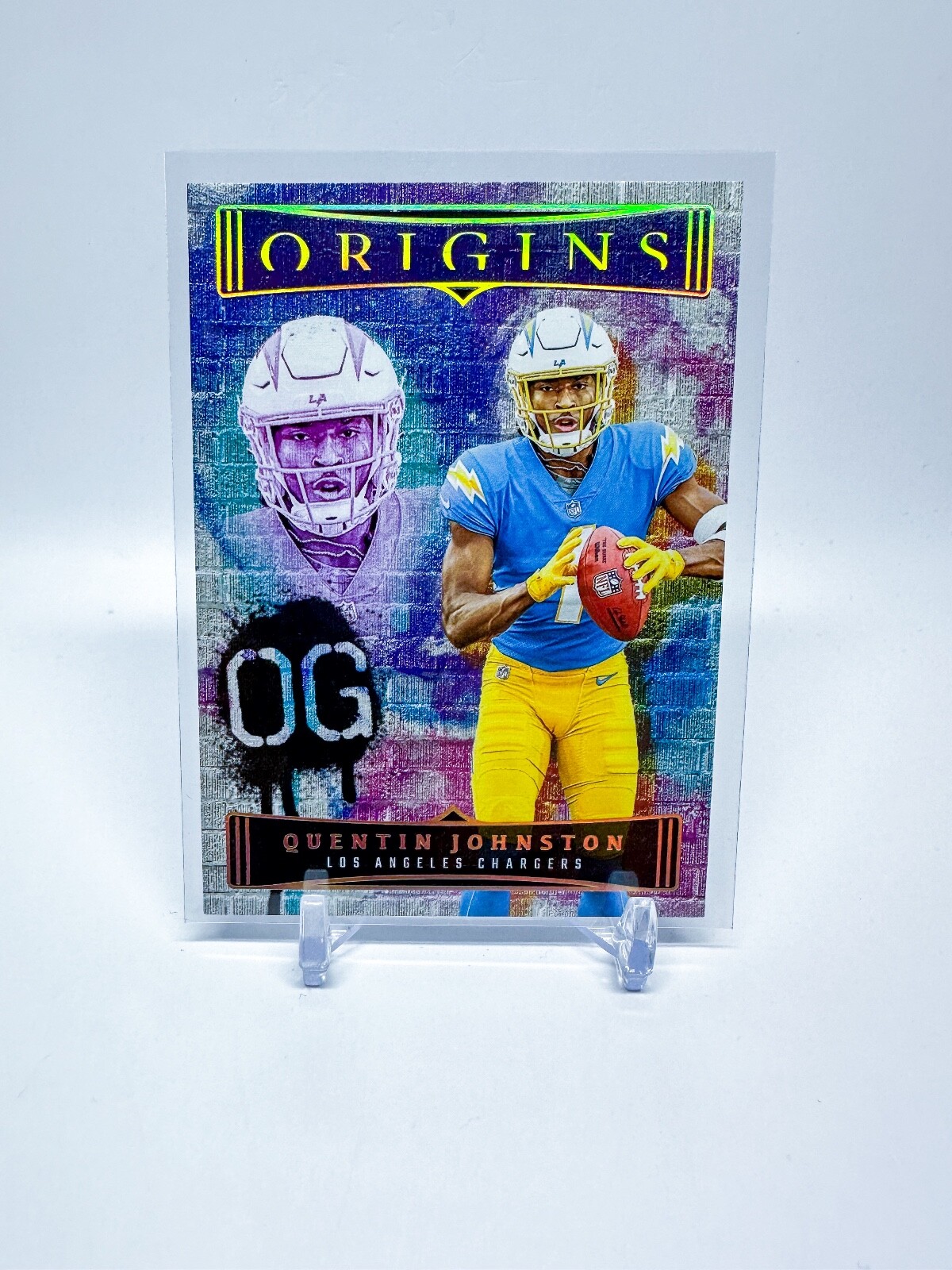 Quentin Johnston - 2023 Panini Origins Football Original Gridiron OG - Chargers