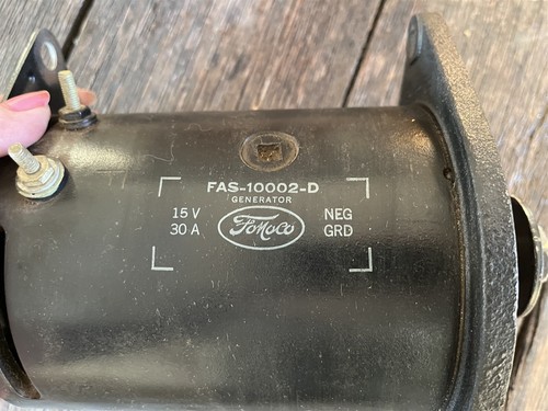 1958-1962 Ford Generator Remanufactured #FAS-10002-D 1959 1960 1961 12V - Picture 3 of 9