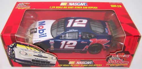 1999 Racing Champions 1:24 JEREMY  MAYFIELD #12 Mobil 1 Ford Taurus - Issue 28 - Picture 1 of 12
