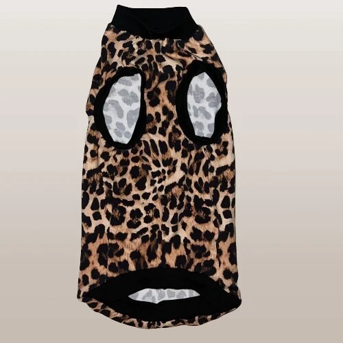 Sphynx Cat Clothing - Leopard Skin Print Jumper - Picture 4 of 13