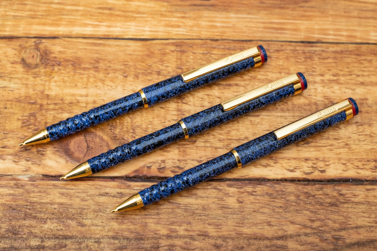 RARE COLOR** NOS 3X ROTRING ESPRIT Mini TELESCOPIC Mechanical