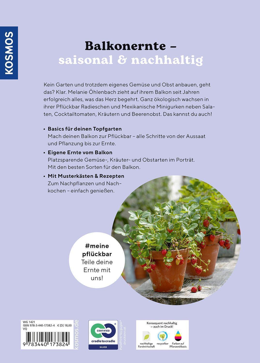 Thumbnail - Pflückbar | Melanie Öhlenbach | Taschenbuch | 144 S. | Deutsch | 2023
