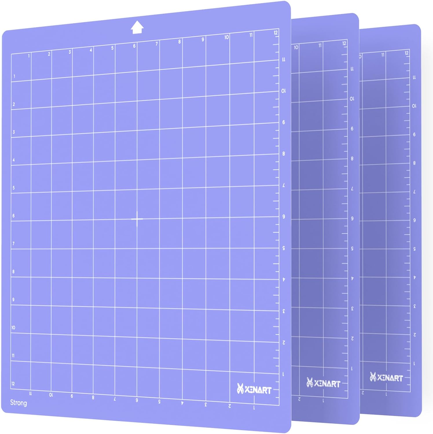 Cutting Mat for Silhouette Cameo 4/3/2/1(3 Mats,12X12 Inch) Strong Adhesive Stic