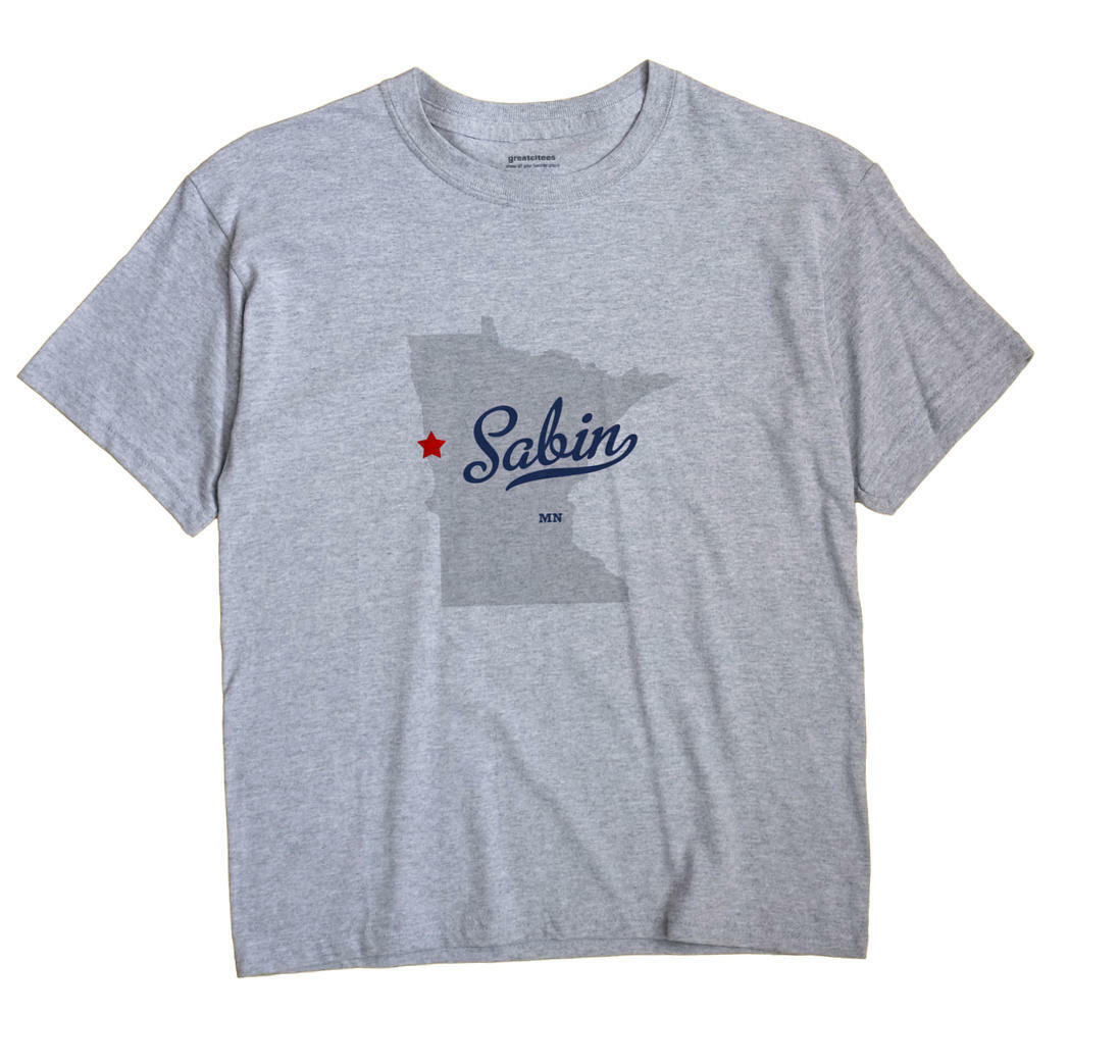 Sabin Minnesota MN TShirt MAP eBay